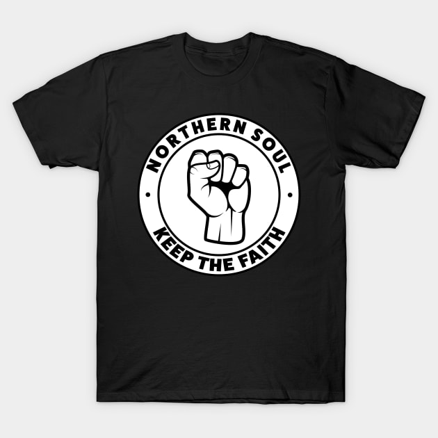 Northern Soul - Keep The Faith T-Shirt by Room Thirty Four